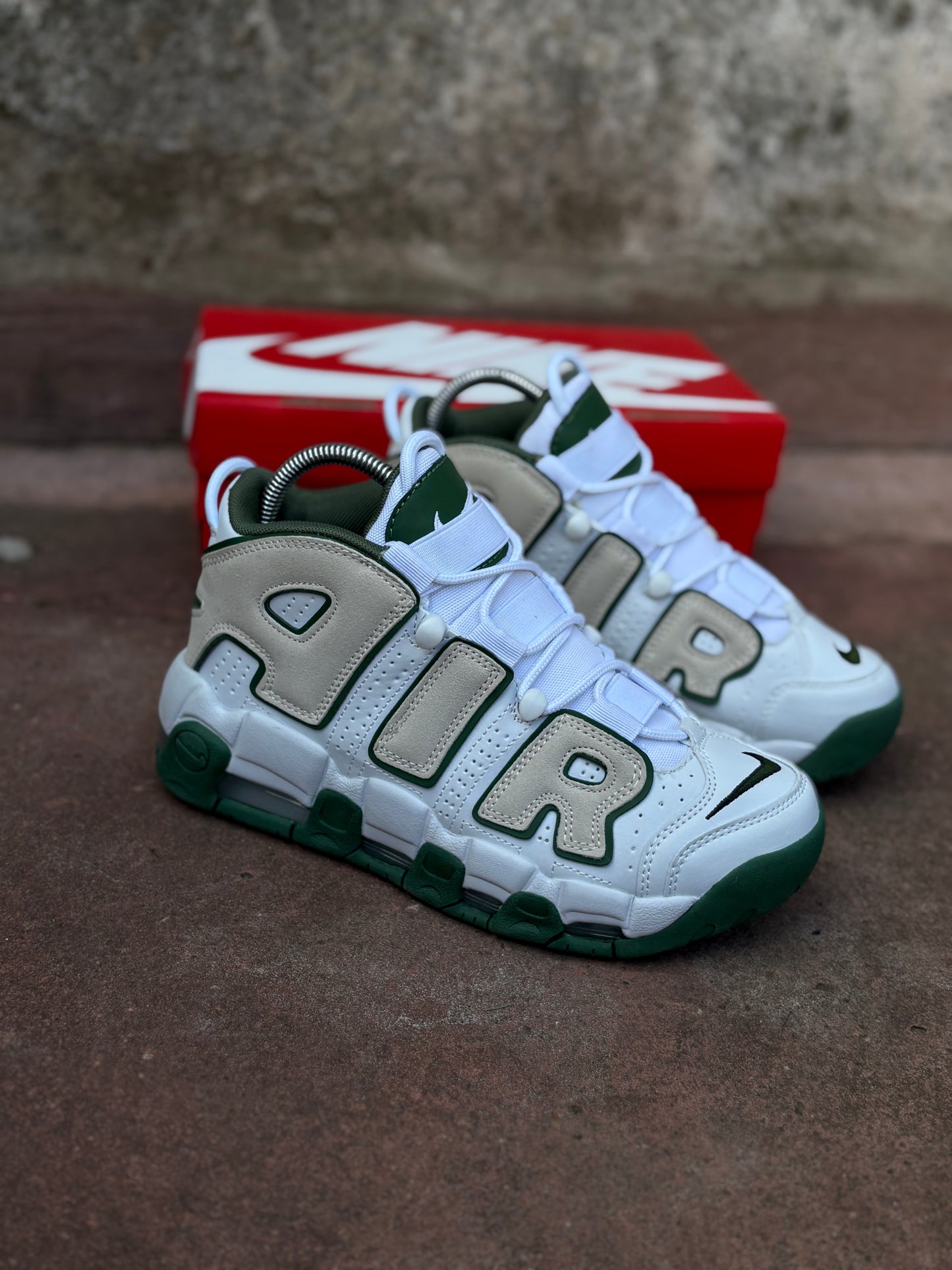 Up tempo green and white