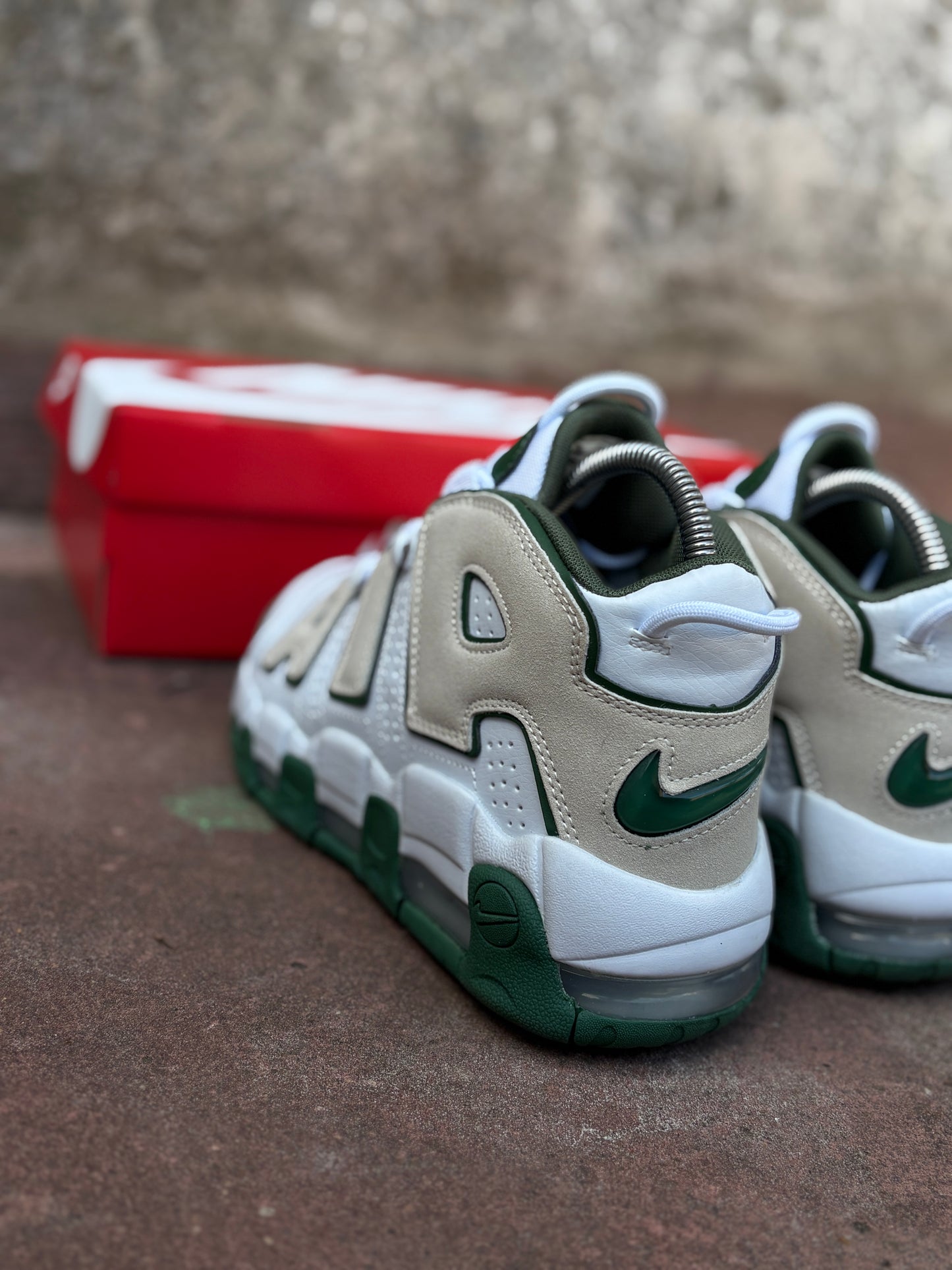 Up tempo green and white