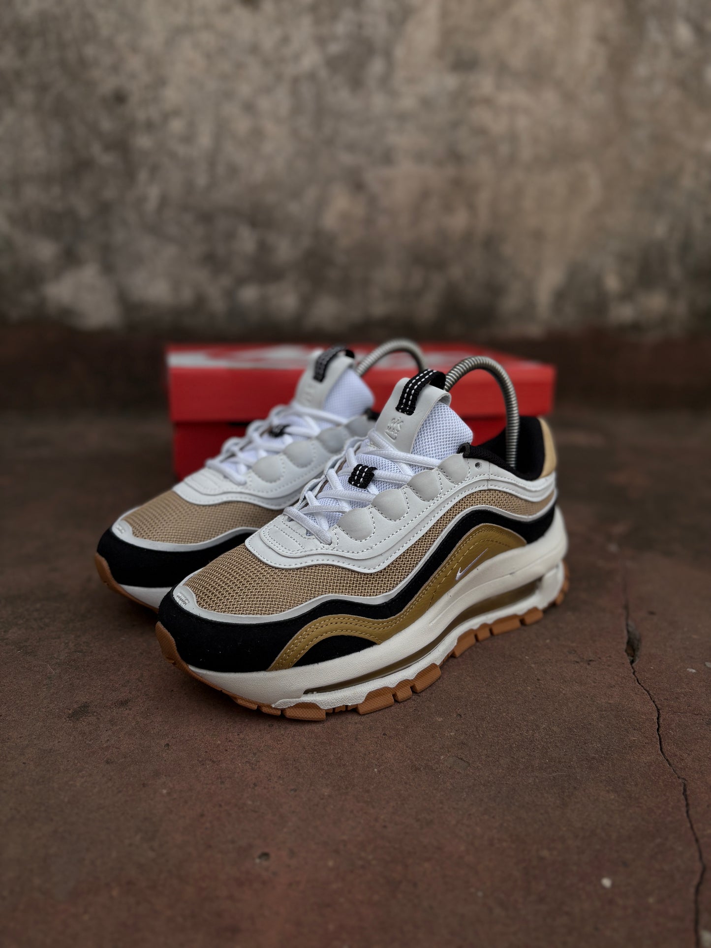 Air Max futura 97 Brown and gold