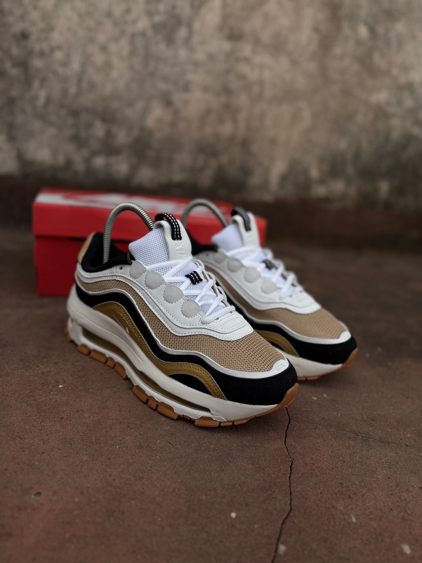 Air Max futura 97 Brown and gold